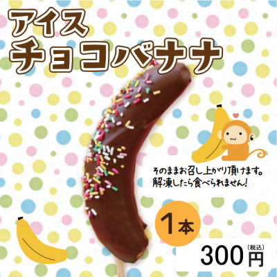 DD3101 【ど冷えもん対応不可】アイスチョコバナナ