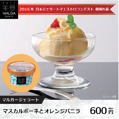 各種マルガージェラート〈スプーン付〉 ★推奨容器別途必須★ ※配送不可地域あり