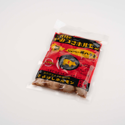 三代目のやみつきホルモン　じゅ～しぃ豚ハラミ　しょうゆ味