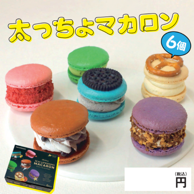 太っちょマカロン6個入り(プレミアム)