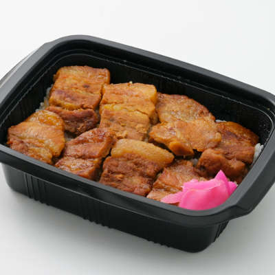 豚の網焼き丼