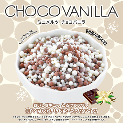 ミニメルツチョコレートバニラカップ